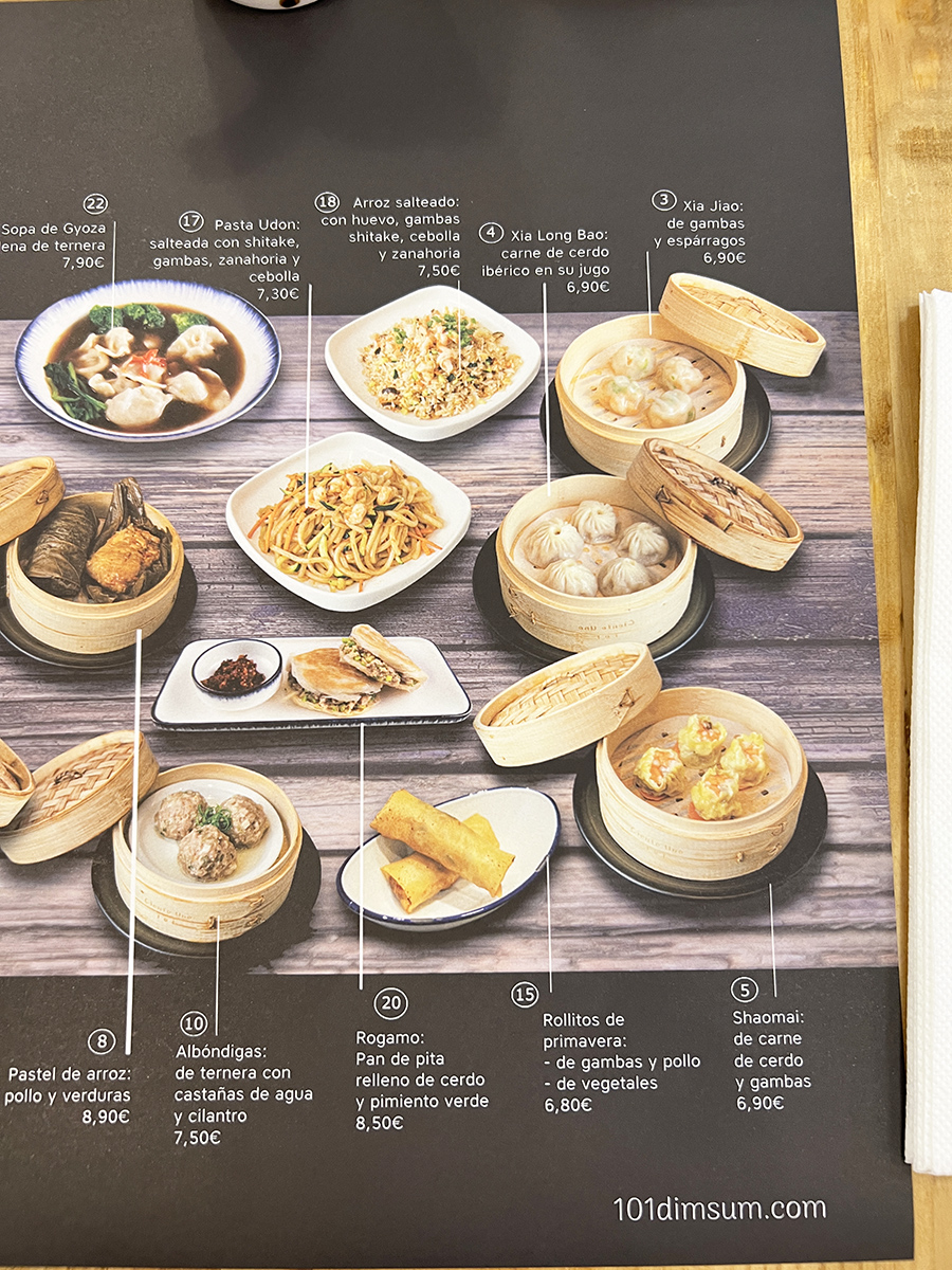 101 Dim Sum | Restaurante Chino en Poblenou | Yummy Barcelona
